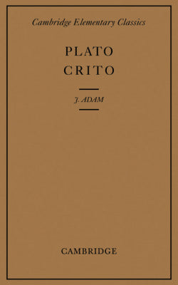 Crito Adam Pb (Cambridge) - 9780521059596