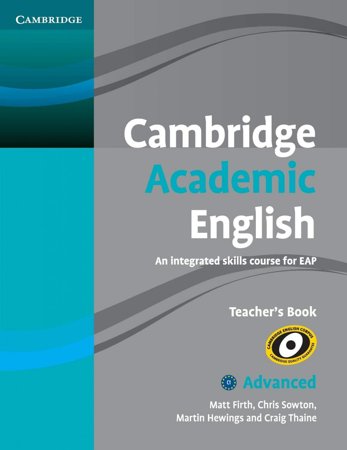 Cambridge Academic English C1 Advanced Teacher's Book Imagen principal del producto