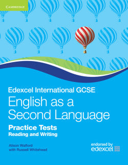 Edexcel Igcse Eng Prc Tst Rd Wr BK1 Pb (Cambridge) - 9780521186391