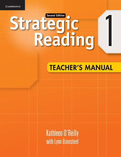 Strategic Reading Level 1 Teacher's Manual