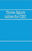 Smp Three Figure Tables For Cxc Pb (Cambridge) - 9780521314534