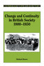 Change & Continuity British Society Pb (Cambridge) - 9780521317276