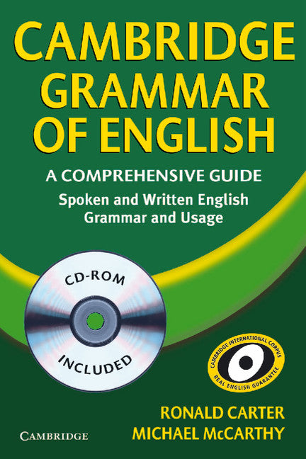 Cambridge Grammar of English Paperback with CD-ROM. Carter, Ronald, Mccarthy, Michael (Cambridge University Press) 9780521674393