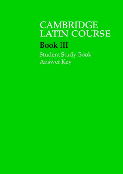 Clc 3 Std Study Bk Answer Key Pb (Cambridge) - 9780521685962