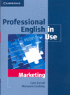 PROFESSIONAL ENGLISH IN USE MARKETING WITH ANSWERS - 9780521702690