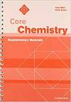 Core Chemistry Supplement Material Sp (Cambridge) - 9780521778039