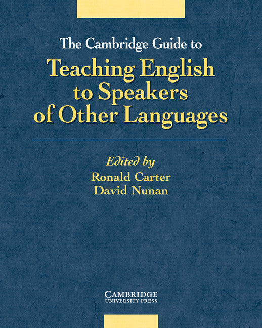 The Cambridge Guide to Teaching English to Speakers of Other Languages Imagen principal del producto