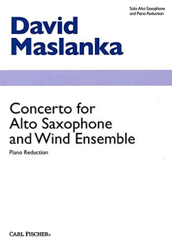 Concerto For Alto Saxopho | PILES EDITORIAL | 9780825890239