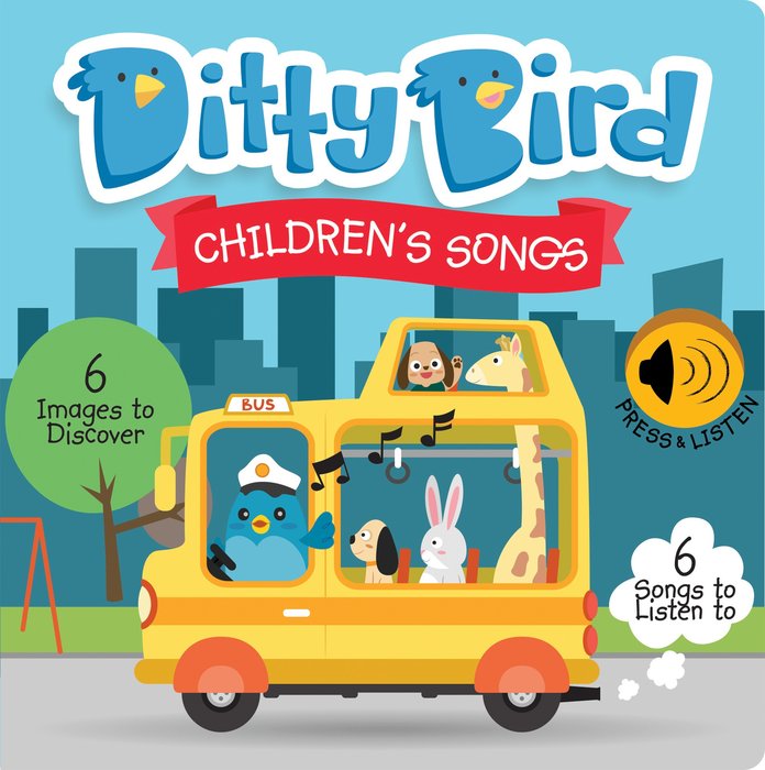LIBRO-JUEGO CANTA EN INGLES CHILDREN'S SONGS DITTY BIRD | DITTY BIRD | 1 UNIDAD | 9780994606716 Imagen principal del producto