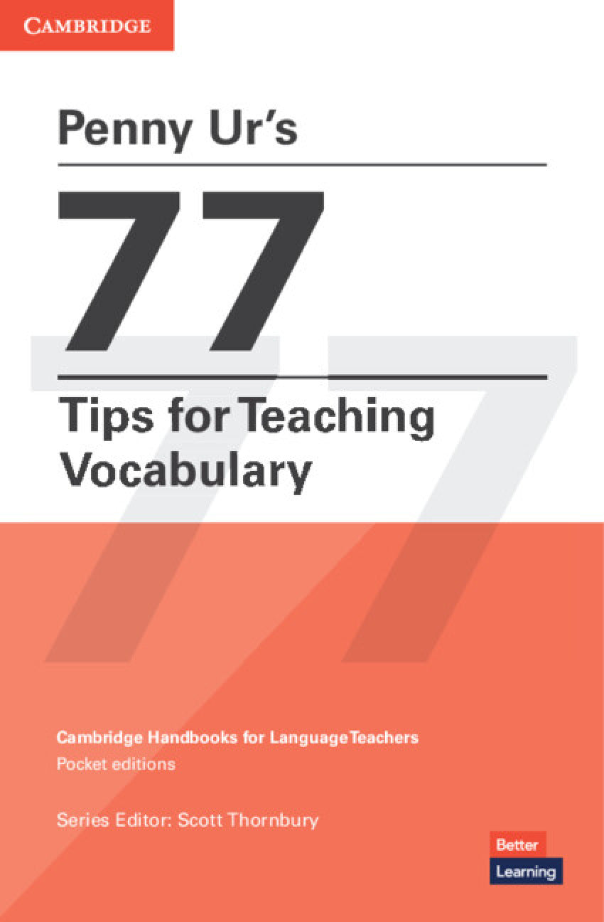 Penny Ur's 77 Tips For Teachin | CAMBRIDGE | 9781009074001