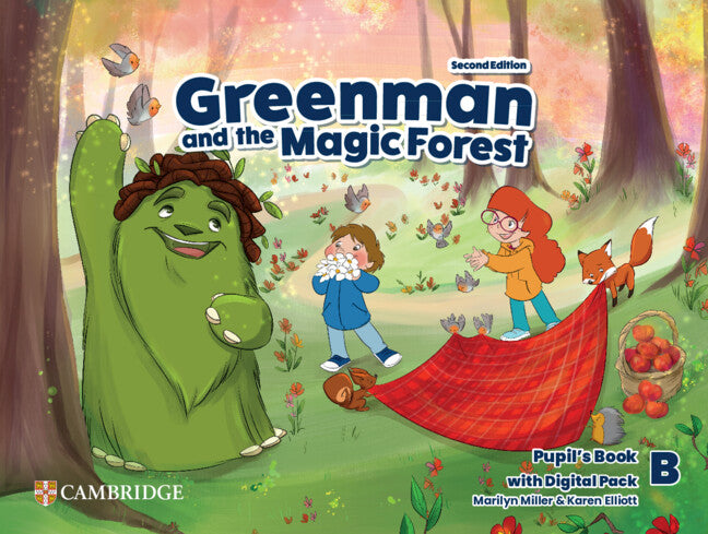 Greenman and the Magic Forest Level B Pupils Book with Digital Pack Imagen principal del producto
