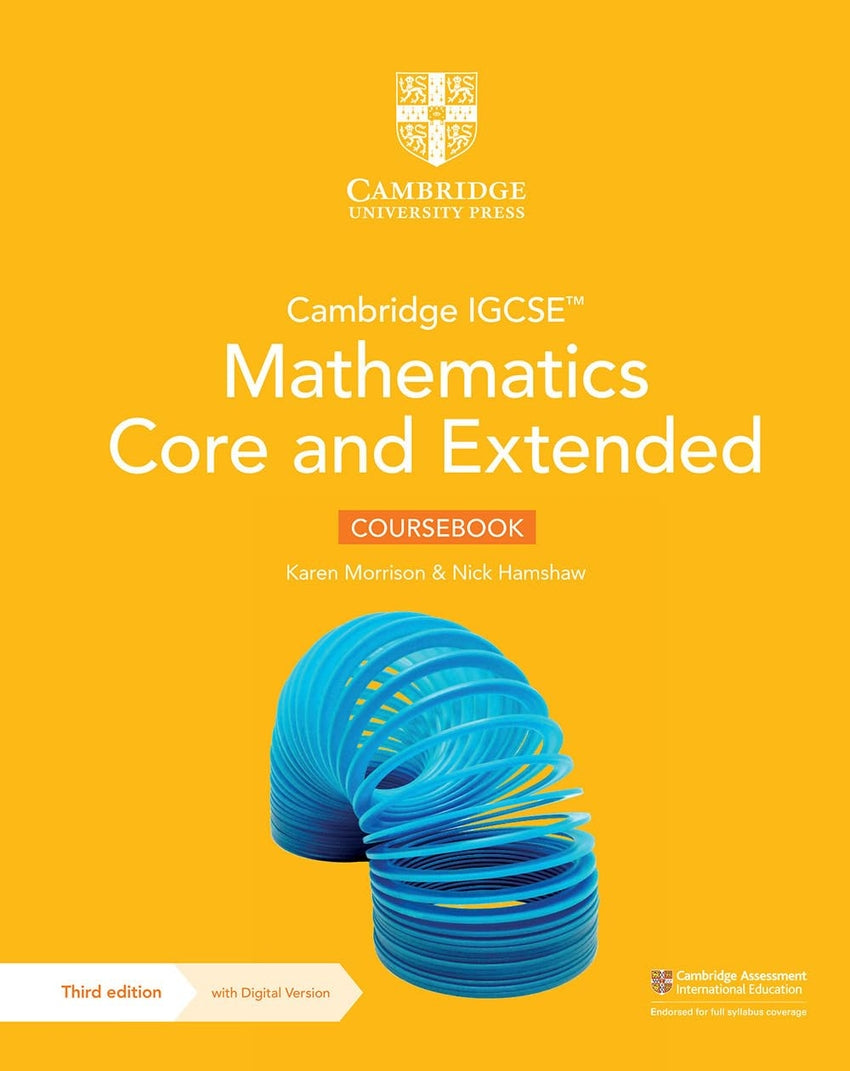 Cambridge Igcse Mathematics Core Extended Course+d Imagen principal del producto