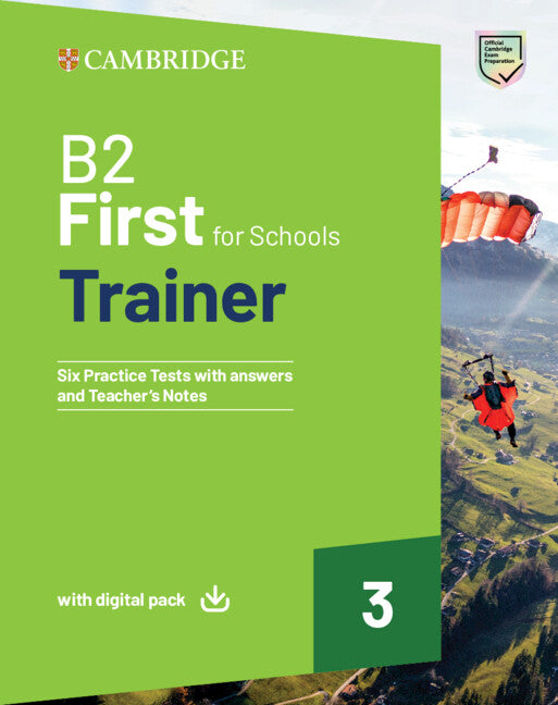 B2 First For Schools Trainer 3 Trainer with Answers with Digital Pack Imagen principal del producto