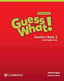 #(24).(TCHS).GUESS What! British 1 Teacher's Book (Cambridge) - 9781009798389