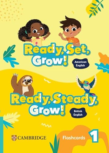 Ready, Set, Grow! Level 1 Flashcards American English Imagen principal del producto