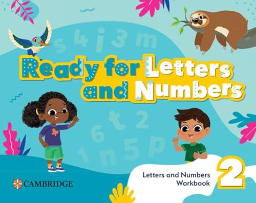 Ready, Set, Grow! Level 2 Letters and Numbers Workbook American English Imagen principal del producto