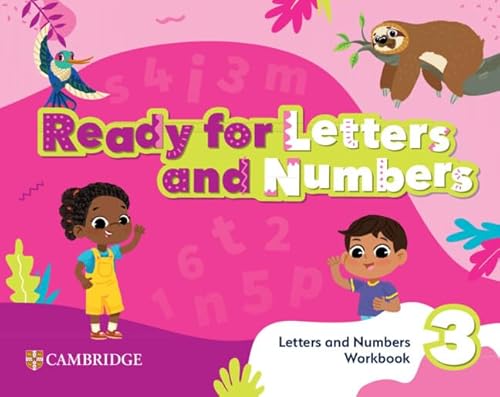 Ready, Set, Grow! Level 3 Letters and Numbers Workbook American English Imagen principal del producto