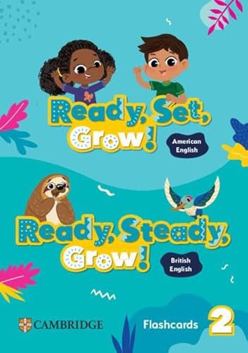 Ready, Set, Grow! Level 2 Flashcards American English Imagen principal del producto