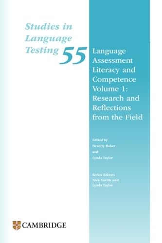 Language Assessment Literacy and Competence Volume 1: Research and Reflections F Imagen principal del producto