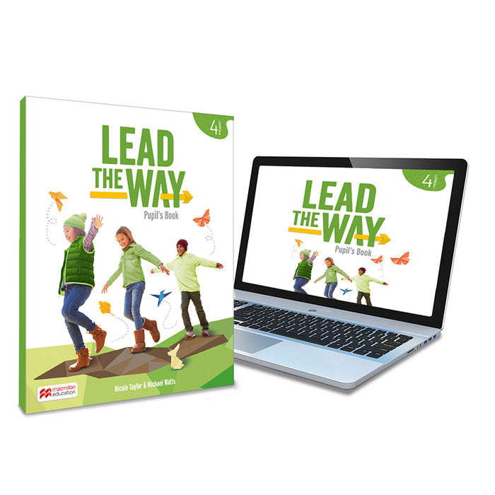 LEAD THE WAY 4 Pupil's Book: libro del alumno de inglés para EP, con acceso a la versión digital | Varios autores | 9781035102174 (Macmillan) Imagen principal del producto