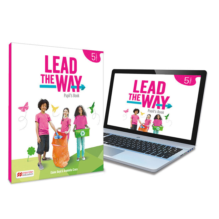 LEAD THE WAY 5 Pupil's Book: libro del alumno de inglés para EP, con acceso a la versión digital | Varios autores | 9781035102181 (Macmillan) Imagen principal del producto