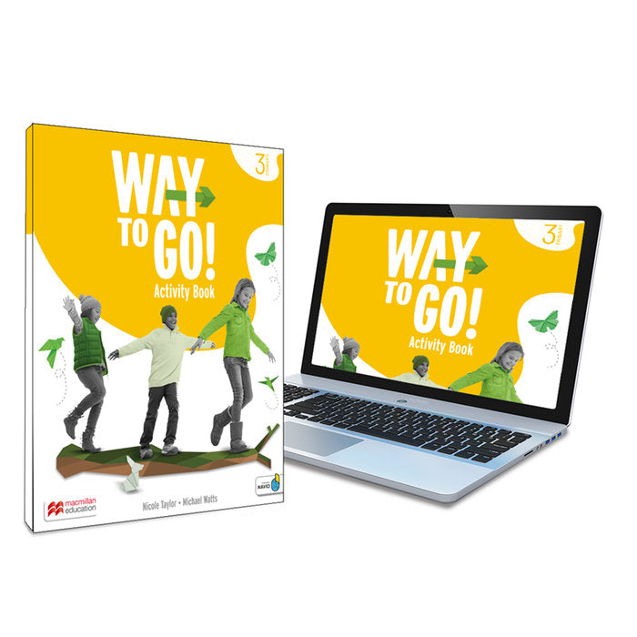 Way to Go! 3 Activity Book: Cuaderno de actividades impreso con acceso a la versión digital | Varios autores | 9781035104819 (Macmillan) Imagen principal del producto
