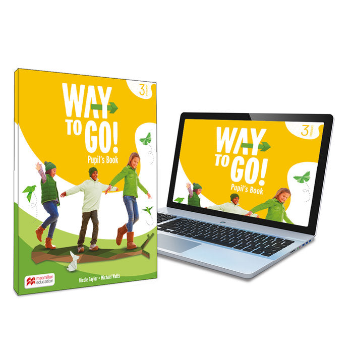 Way to Go! 3 Pupil's Book: libro de texto de inglés impreso con acceso a la versión digital | Varios autores | 9781035104918 (Macmillan)