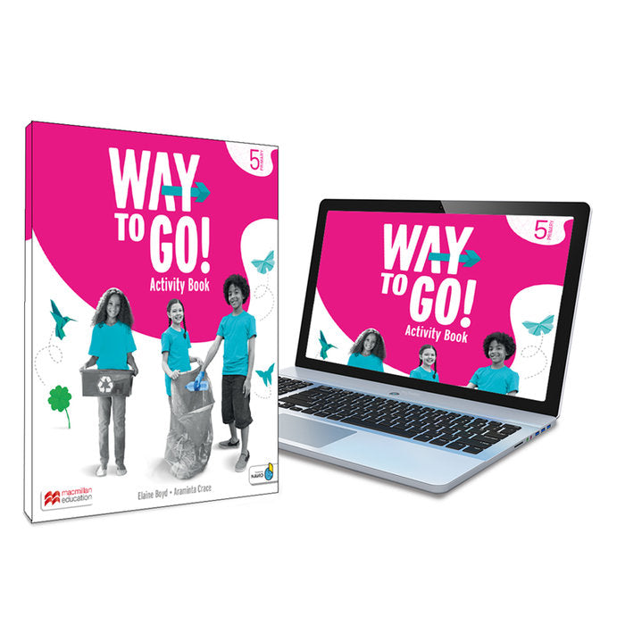 Way to Go! 5 Activity Book: Cuaderno de actividades impreso con acceso a la versión digital | Varios autores | 9781035105175 (Macmillan)