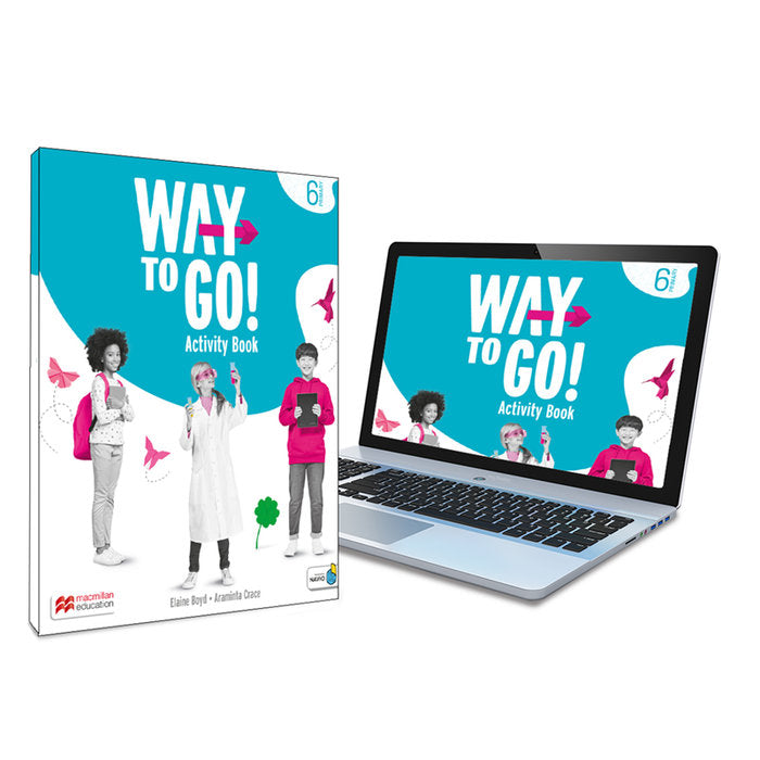Way to Go! 6 Activity Book: Cuaderno de actividades con acceso a la versión digital | Varios autores | 9781035105298 (Macmillan)