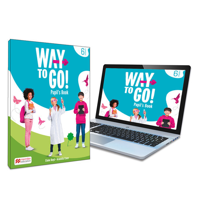 Way to Go! 6 Pupil's Book: libro de texto de inglés impreso con acceso a la versión digital | Varios autores | 9781035105328 (Macmillan)