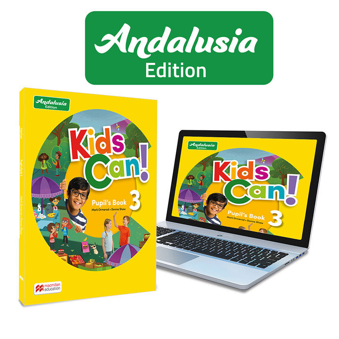 KIDS CAN! Andalucia 3 Pupil's Book: libro de texto de inglés impreso con acceso a la versión digital | Varios autores | 9781035126606 (Macmillan) Imagen principal del producto