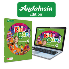 KIDS CAN! Andalucia 4 Pupil's Book: libro de texto de inglés impreso con acceso a la versión digital | Varios autores | 9781035127405 (Macmillan)