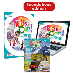 KIDS CAN! Foundations 6 Essential Activity Book & Extra Fun: con acceso a la versión digital | Varios autores | 9781035127450 (Macmillan)