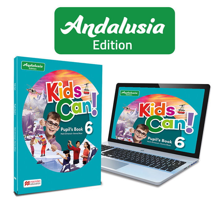 KIDS CAN! Andalucia 6 Pupil's Book: libro de texto de inglés impreso con acceso a la versión digital | Varios autores | 9781035127467 (Macmillan) Imagen principal del producto