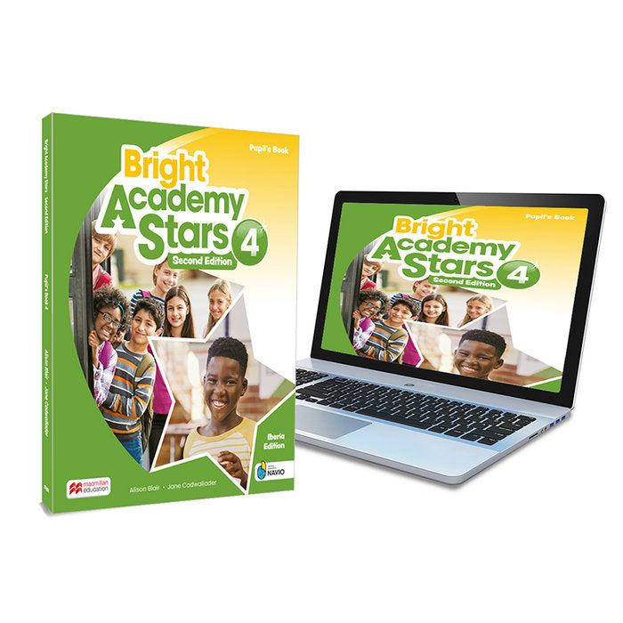 Bright Academy Stars 4 Pupil's Book:libro de texto de inglés impreso con acceso a la versión digital | Varios autores | 9781035128938 (Macmillan)