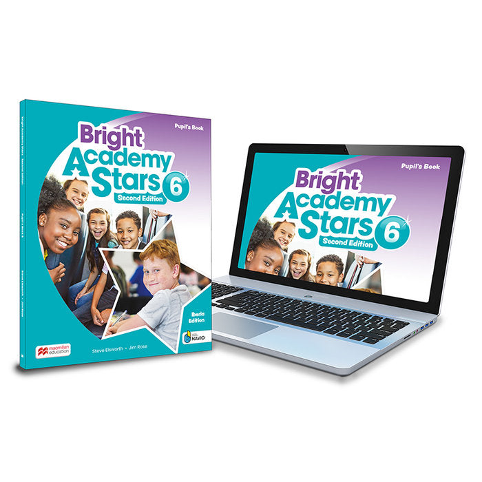 BRIGHT ACADEMY STARS 2nd 6 Pb ePk | Varios autores | 9781035129072 (Macmillan) Imagen principal del producto