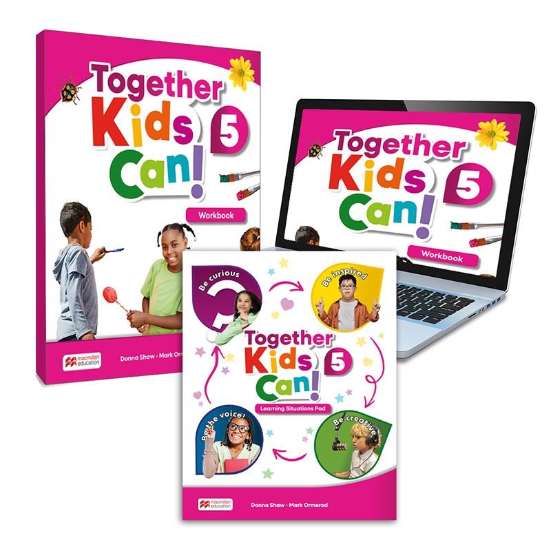 Together Kids Can! 5 Workbook  | MACMILLAN | 9781035179527