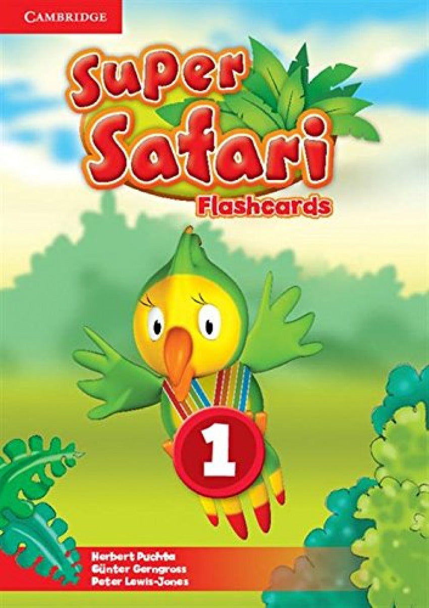 Super Safari 1 Flashcards Imagen principal del producto