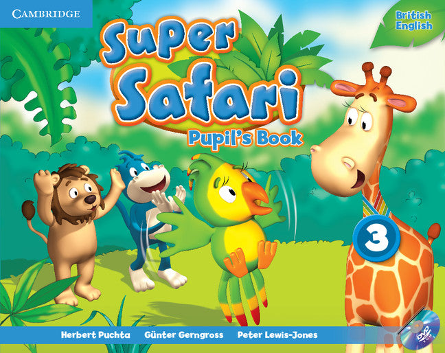 Super Safari Level 3 Pupil's Book with DVD-ROM Imagen principal del producto