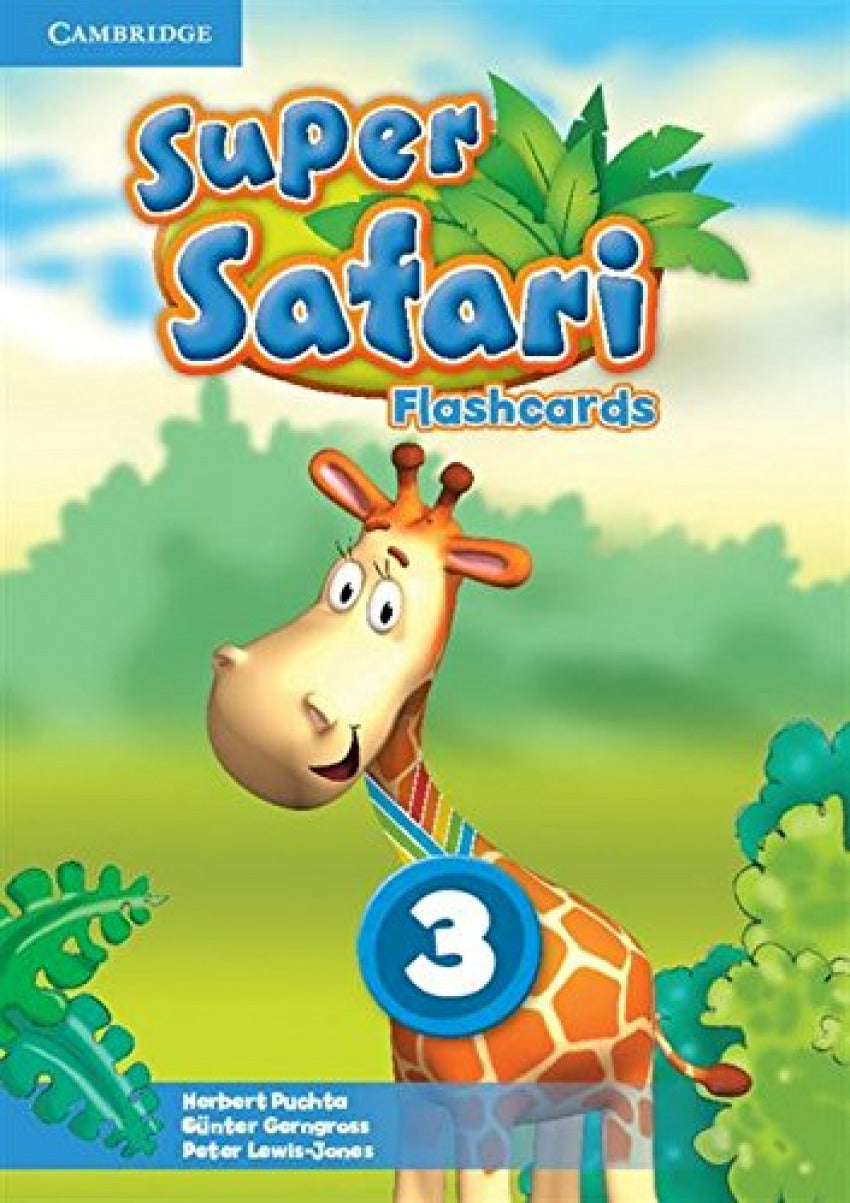 Super Safari 3 Flashcards Imagen principal del producto