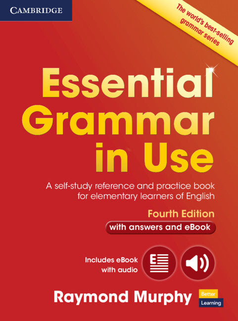 Essential Grammar in Use with Answers and Interactive eBook. Murphy, Raymond (Cambridge University Press) 9781107480537 Imagen principal del producto