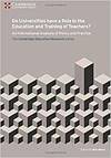 Do Universities have a Role in the Education and Training of Teachers? Imagen principal del producto