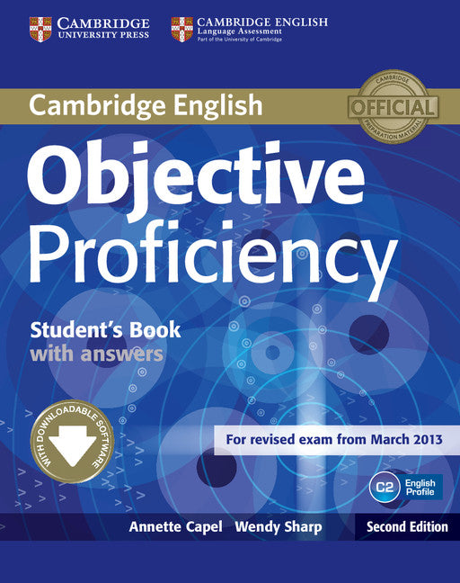 Objective Proficiency Student's Book with Answers with Downloadable Software. Capel, Annette (Cambridge University Press) 9781107646377 Imagen principal del producto