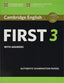 Cambridge English First 3 Student ́s Book | CAMBRIDGE