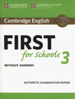 Cambridge English First For Sc | CAMBRIDGE | 9781108433761