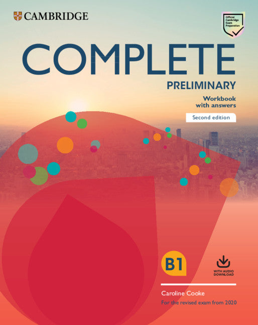 Complete Preliminary Second edition. Workbook with answers with Audio Download. Imagen principal del producto