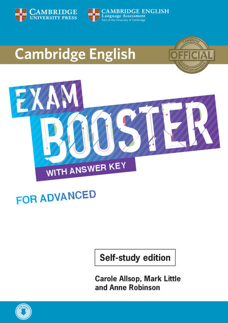 Cambridge English Exam Boosters. Booster with answer. Key for Advanced - Self-study edition. Aa. Vv. (Cambridge University Press) 9781108564670 Imagen principal del producto