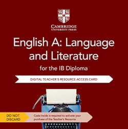 English A: Language and Literature Prof (Cambridge) - 9781108724524