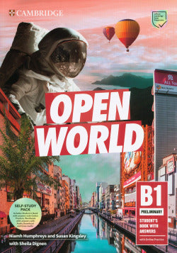 Open World Preliminary. Self Study PACK (SB W Answers W Online Practice and WB W Answers W Audio Download and Class Audio) (Cambridge) - 9781108759298