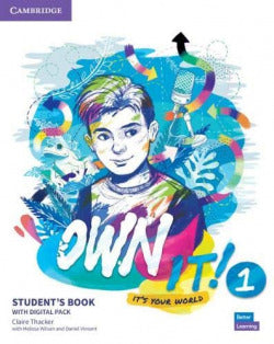 Own It! Level 1 Student's Book with Practice Extra (Cambridge) - 9781108772556